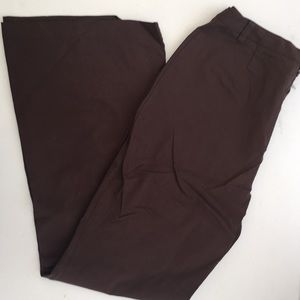 Chocolate brown express slacks 9/10
